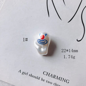 Matte C-Shaped Earrings DIY Jewelry Accessories