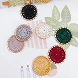 DIY Cloth Weaving Dream Catcher Earring Accessories 4pcs