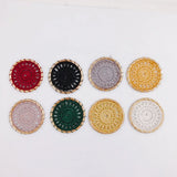 DIY Cloth Weaving Dream Catcher Earring Accessories 4pcs