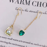 Zircon Pendant Jewelry Accessories DIY All-Match Inlaid Materials