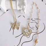 DIY Butterfly Table Tennis Bear Pendant Jewelry Accessories