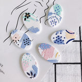 Acrylic Plant Patch Pendant Jewelry Accessories Materials