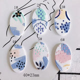 Acrylic Plant Patch Pendant Jewelry Accessories Materials