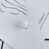 DIY Jewelry Accessories Oblong Belt Hanging Ear Studs Materials