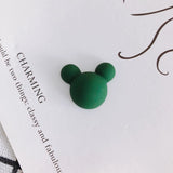 Frosted Bear Head Patch DIY Jewelry Accessories Materials