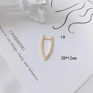 DIY Zirconium Heart Square Ring Earrings Kit