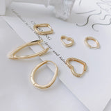 DIY Zirconium Heart Square Ring Earrings Kit