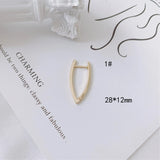 DIY Zirconium Heart Square Ring Earrings Kit