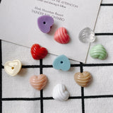 Resin Love Patch Earrings DIY Jewelry Accessory Materials