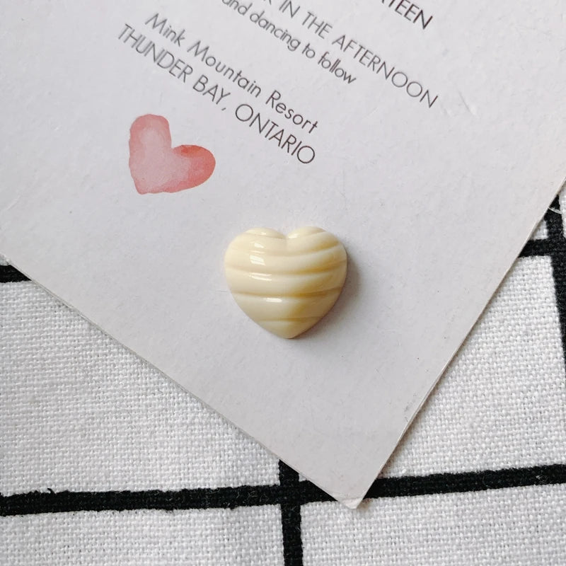 Resin Love Patch Earrings DIY Jewelry Accessory Materials