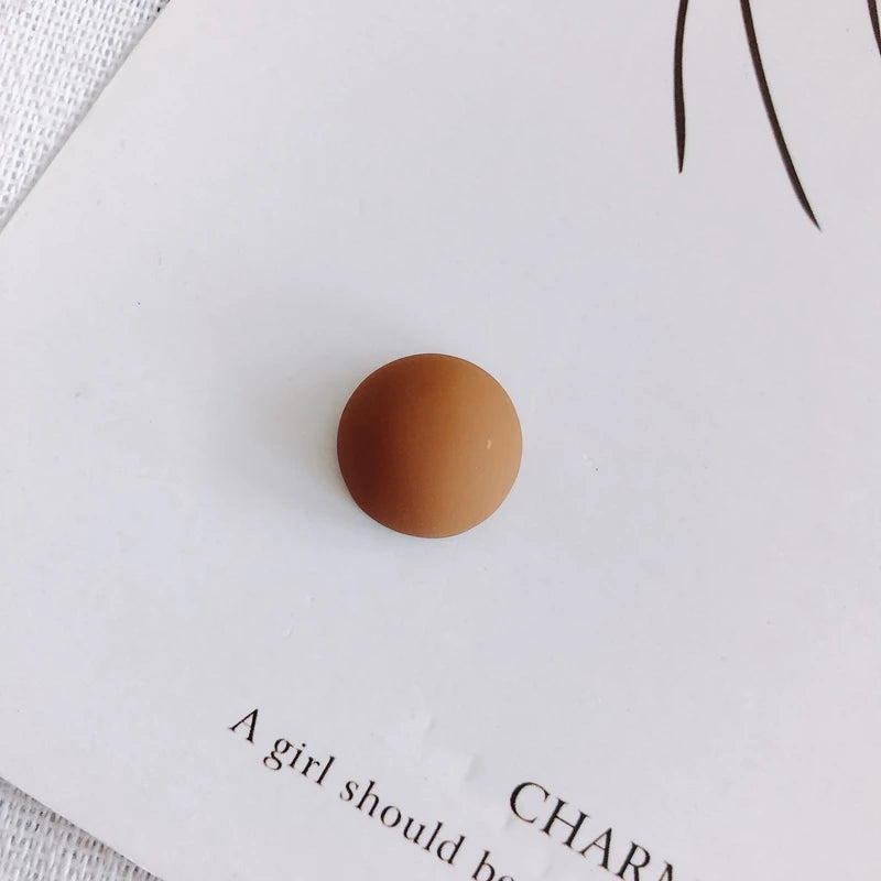 Frosted Square Patch Jewelry Accessories