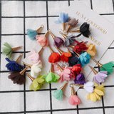 DIY Cloth Flower Earpiece Pendant Accessories Materials