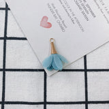 DIY Cloth Flower Earpiece Pendant Accessories Materials