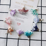DIY Jewelry Accessories: Cloth Flowers, Pearl Tote, Earring Pendant Materials