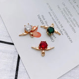 DIY Diamond-Studded Pendant Earrings Necklace Accessories