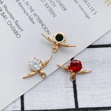 DIY Diamond-Studded Pendant Earrings Necklace Accessories