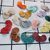 DIY Fabric Fan-Shaped Earrings Accessories Kit