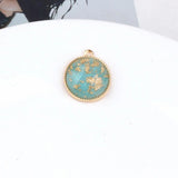 DIY Starry Sky Earrings Necklace Pendant Jewelry Accessories