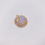 DIY Starry Sky Earrings Necklace Pendant Jewelry Accessories