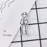 Acrylic Haunted House Ghost Patch Earring Pendant Material