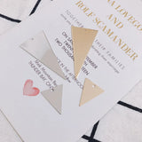 Alloy Plated Triangle Pendant DIY Jewelry Accessories
