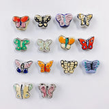 Colorful Butterfly Clay Bead DIY Jewelry Accessories