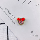 Colorful Butterfly Clay Bead DIY Jewelry Accessories