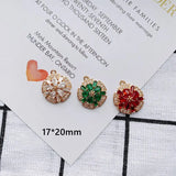 Retro Copper-Plated Zircon Necklace Pendant