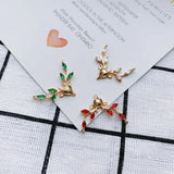 DIY Jewelry Accessories Copper Edging Antlers Pendant Antique Hairpin
