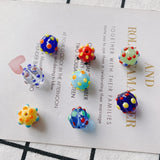 Colorful Spots Cartoon Beads DIY Jewelry Accessories