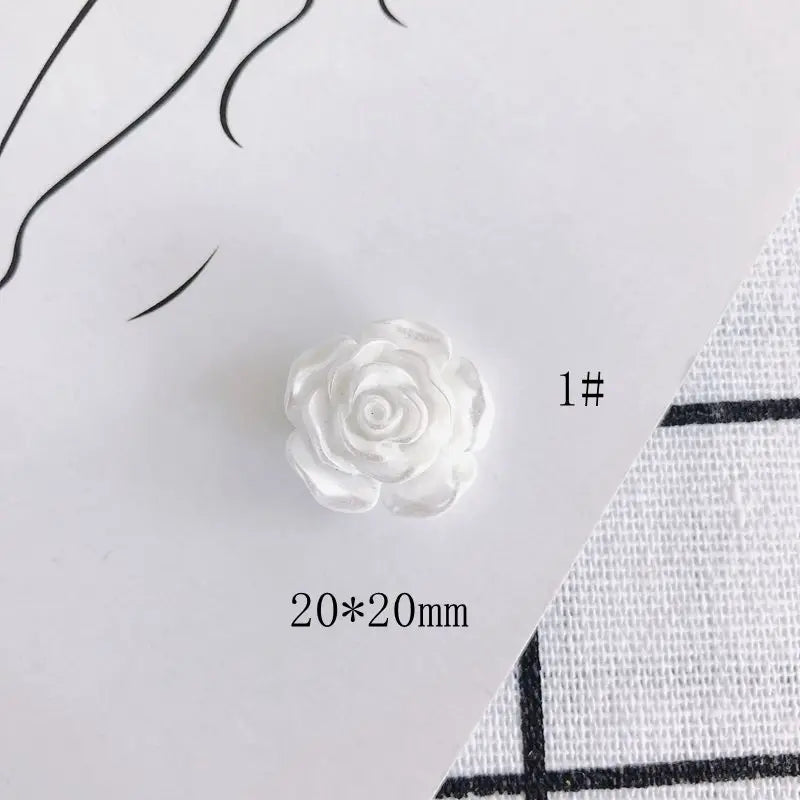 Acrylic Rose Earrings - DIY Jewelry Accessory