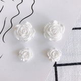 Acrylic Rose Earrings - DIY Jewelry Accessory