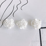 Acrylic Rose Earrings - DIY Jewelry Accessory