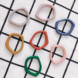 DIY Jewelry Accessories Spray Paint Irregular Polygon Earrings Pendant