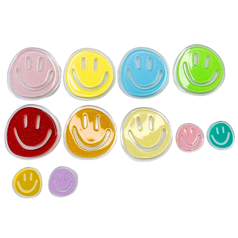 Smiley Face Earrings DIY Kit - Happy Emoji Jewelry Making Supplies