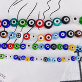DIY Jewelry Accessories Round Colored Glaze Necklace Bracelet