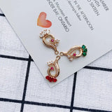 DIY Jewelry Accessories Set Earrings Necklace Alloy Material