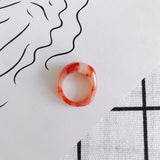 Colorful Resin Ring Shaped DIY Jewelry Accessories