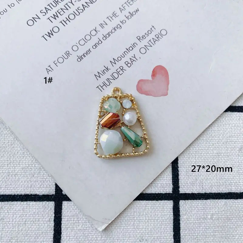 DIY Jewelry Accessories Earrings Necklace Set