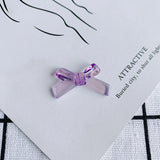 DIY Acrylic Resin Bow Earrings Accessories