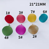 DIY Iron Spray Paint Disc Earrings Set