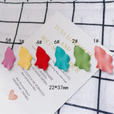 Irregular Earrings Iron Spray DIY Jewelry Accessories