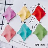 DIY Jewelry Iron Spray Exaggerated Earrings