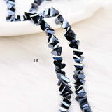 DIY Crystal 3D Hole Triangle Earrings Bracelet Necklace Pendant