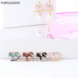DIY Earrings Oil Drop Alloy 10 Pieces
