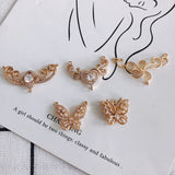 DIY Jewelry Alloy Zircon Pendant Accessories Materials