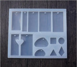 Silicone Pendant Mould for Resin Jewelry Making