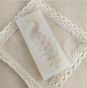 Peacock Silicone Mould for DIY Jewelry Making