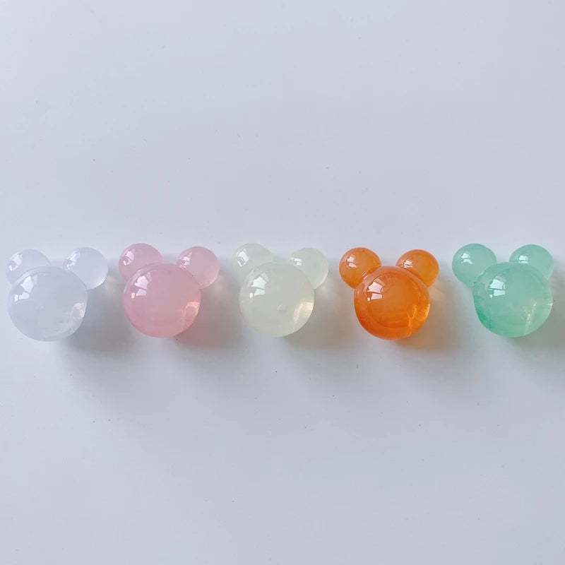 Transparent Mouse Head Earrings Bracelet DIY Jewelry Accessories