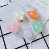 Transparent Mouse Head Earrings Bracelet DIY Jewelry Accessories